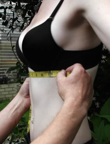 width of breasts